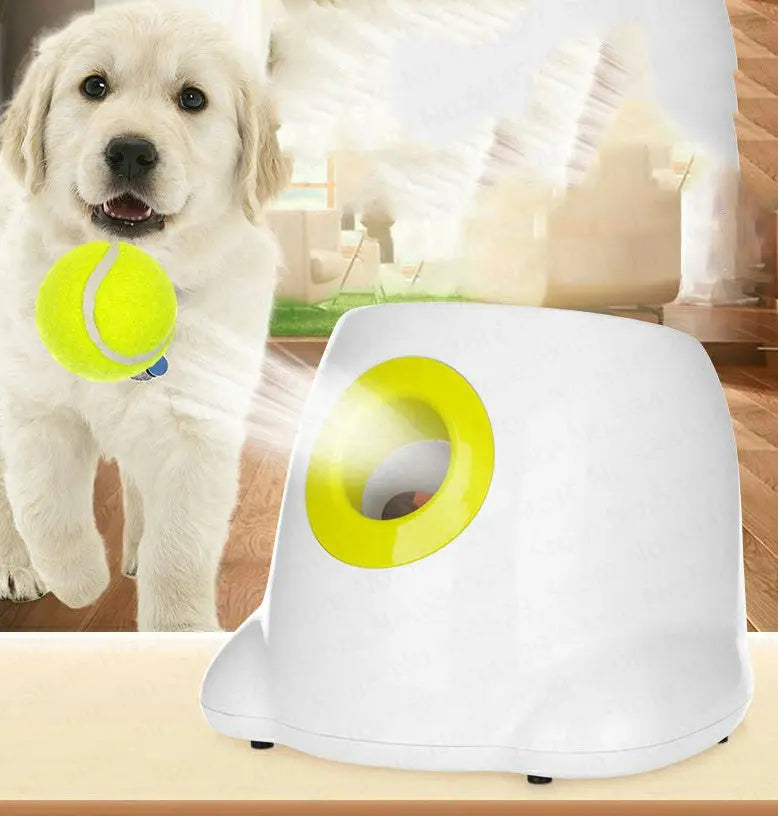 Dog Pet Automatic Interactive Ball Launcher My Store