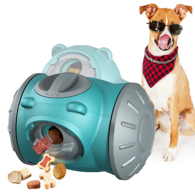 Dog Tumbler Toys Increases Pet IQ Interactive Slow Feeder Paws and Claws Boutique