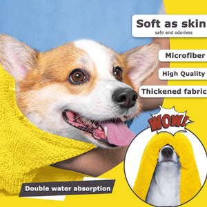 Dog Towels For Drying Dogs Drying Towel Dog Bath Towel