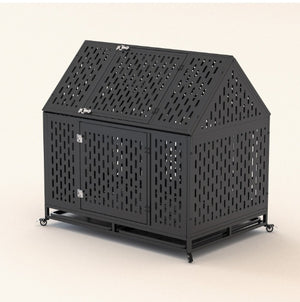 Heavy Duty Dog Crate 45 Inch Indestructible Pet Dog Cage