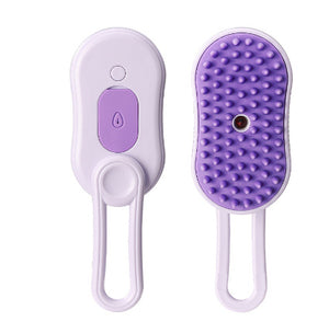 Cat Steam Brush Steamy Dog Brush 3 In 1 Electric Spray Cat